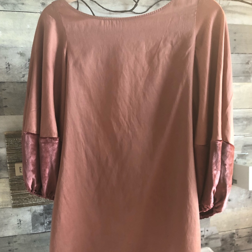 SOLD! Elizabeth & James Backless Pink Mini Dress